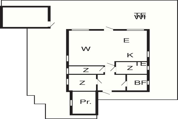 6 person holiday home in Åsenfjord-By Traum-Floor plan