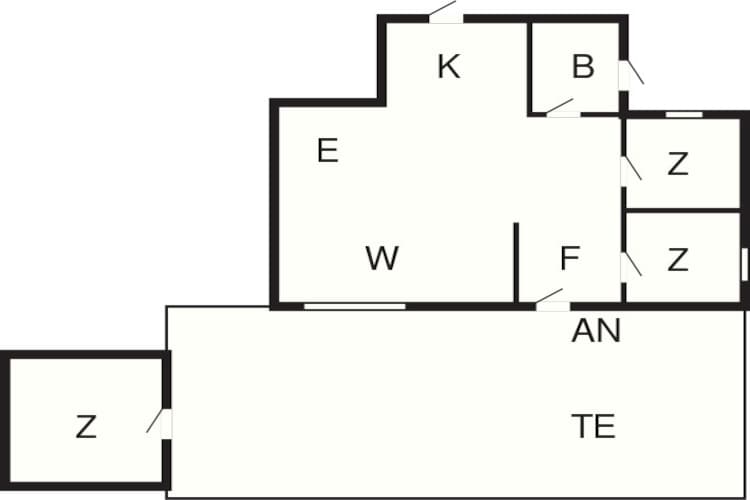8 Personen Ferienhaus in HÖGKLINT-By Traum-Grundriss