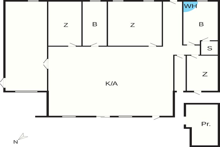 6 persoons vakantie huis in Hals-By Traum-Plattegrond