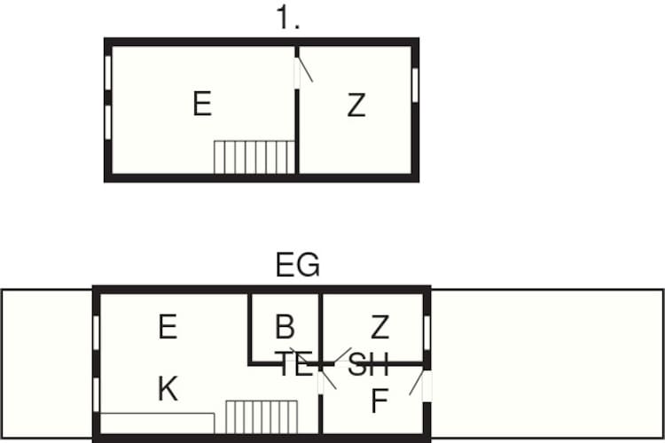 5 person holiday home in Nibe-By Traum-Floor plan