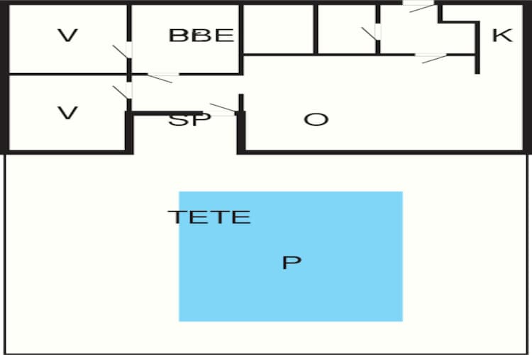 6 persoons vakantie huis in Hemmet-By Traum-Plattegrond