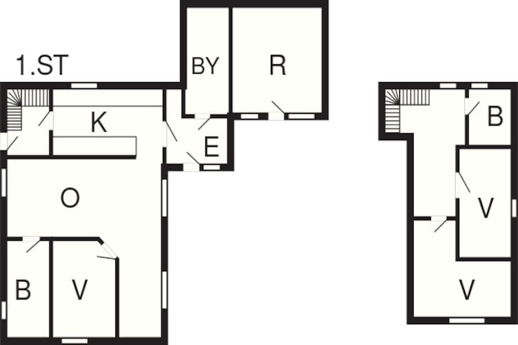 Maison de vacances pour 6 a Hadsund-By Traum