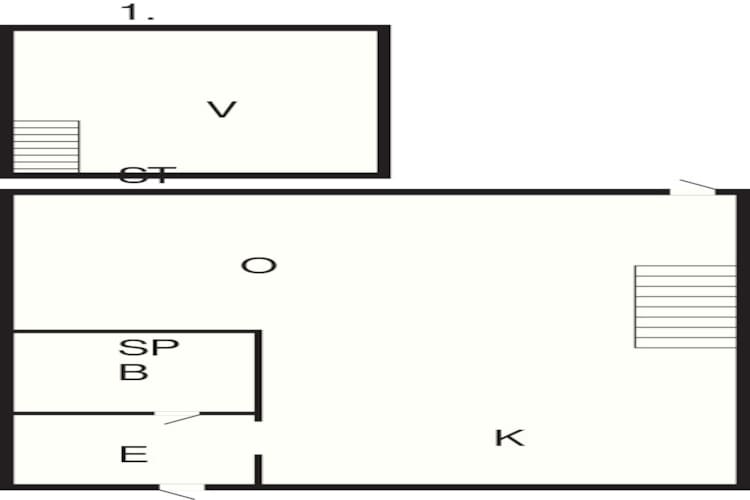 4 persoons vakantie huis in Tønder-By Traum - Plattegrond