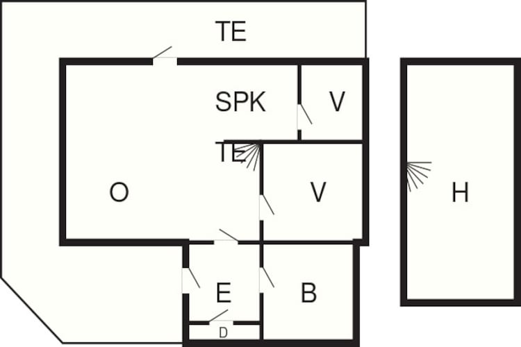 6 persoons vakantie huis in Passebekk-By Traum - Plattegrond