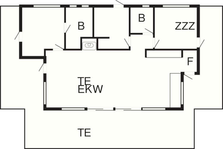 7 persoons vakantie huis in Jerup-By Traum-Plattegrond