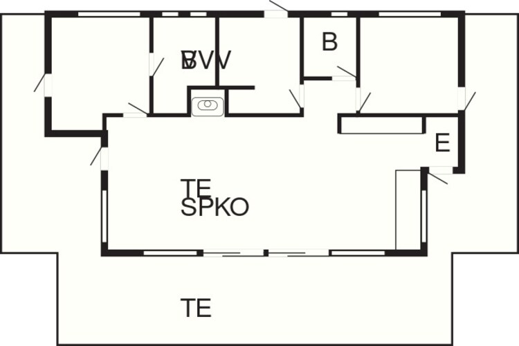 7 persoons vakantie huis in Jerup-By Traum-Plattegrond