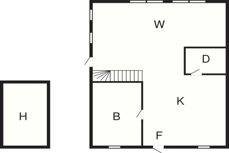 Maison de vacances pour 4 a Karlskoga-By Traum - Plan