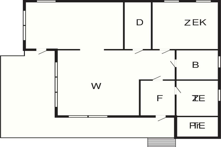 Maison de vacances pour 5 a Melbu-By Traum-Plan d'étage