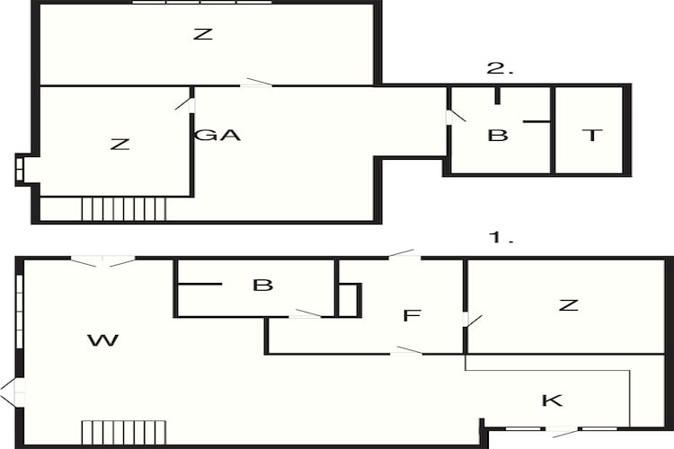 5 persoons vakantie huis in Tisvildeleje - Plattegrond
