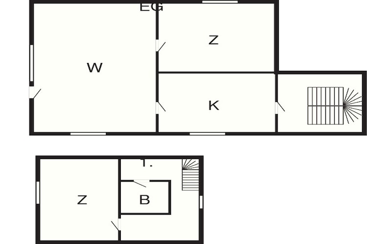 Maison de vacances pour 6 a SANDHULT-By Traum-Plan d'étage