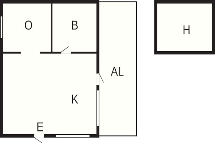 2 persoons vakantie huis in Öckerö-By Traum-Plattegrond