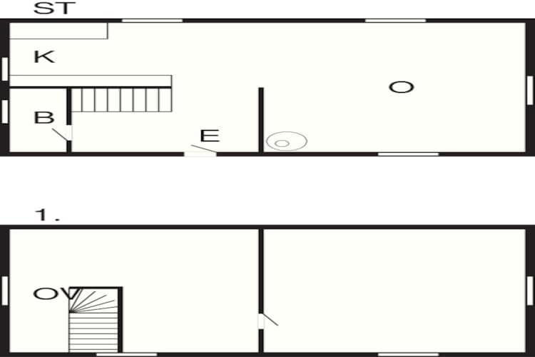 Maison de vacances pour 5 a BODAFORS-By Traum-Plan d'étage