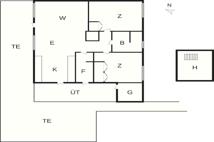 5 persoons vakantie huis in Aabenraa-By Traum-Plattegrond