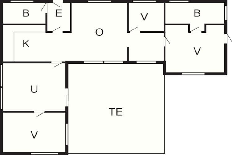 6 persoons vakantie huis in Thisted-Plattegrond