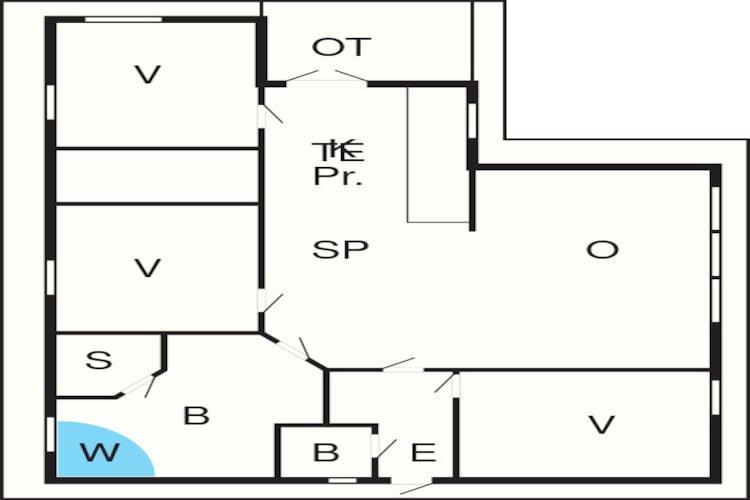 6 persoons vakantie huis in Fur-By Traum-Plattegrond