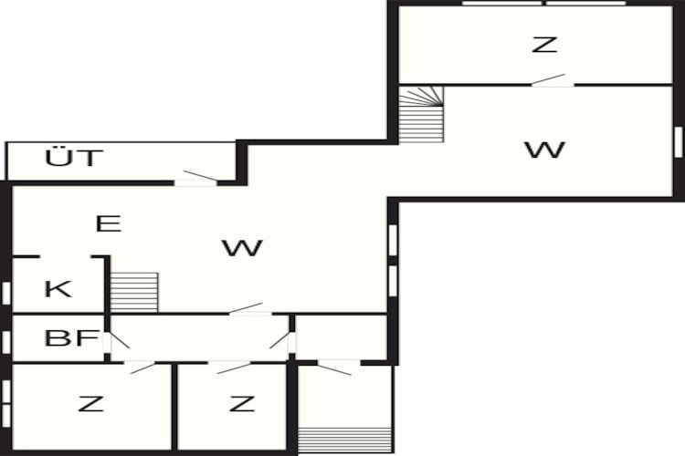 7 person holiday home in SORTLAND-By Traum-Floor plan