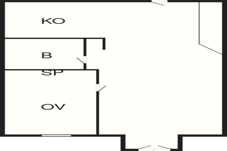 Maison de vacances pour 4 a Hejls-By Traum - Plan