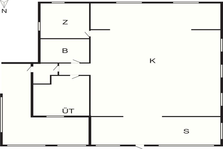 4 persoons vakantie huis in Hals-By Traum-Plattegrond