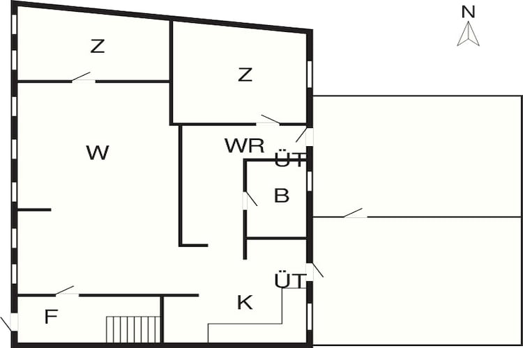 6 persoons vakantie huis in Rødby-By Traum-Plattegrond