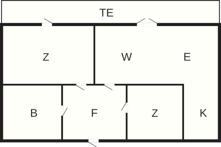 Luxe kust retraite -- By Traum Ferienwohnungen-Plattegrond