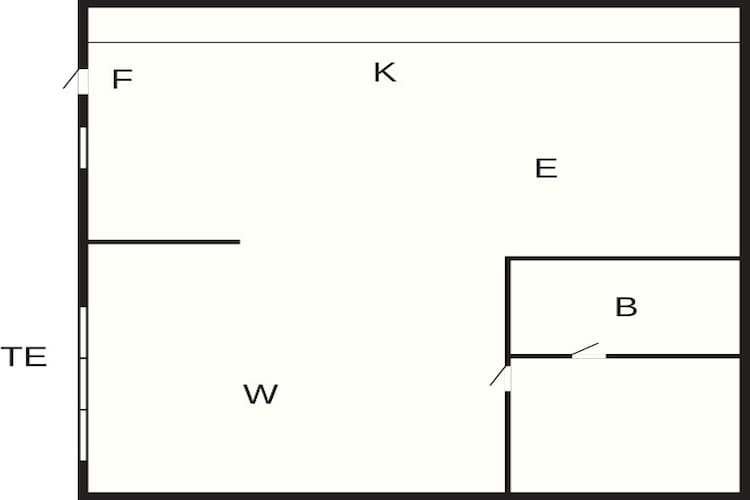 Kustgeluk in Sandkas -- By Traum Ferienwohnungen-Plattegrond