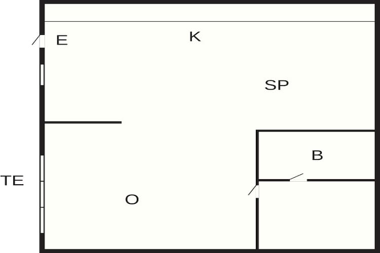 Kustgeluk in Sandkas -- By Traum Ferienwohnungen-Plattegrond