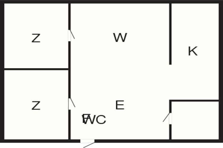 5 person holiday home in Löttorp-By Traum-Floor plan