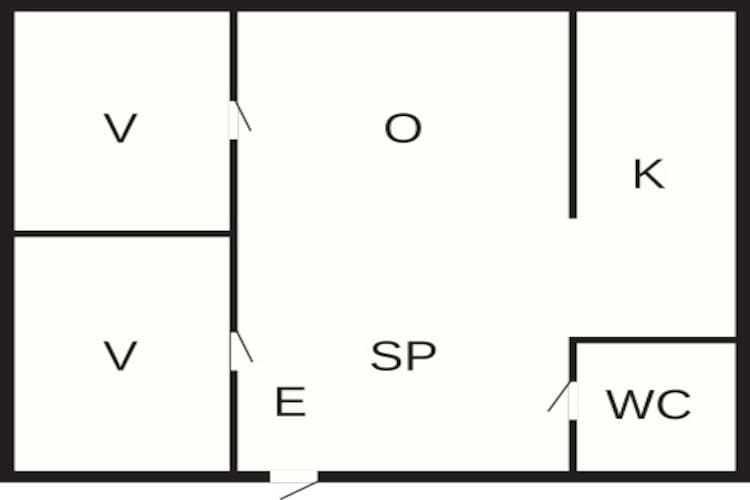 5 persoons vakantie huis in Löttorp-By Traum-Plattegrond