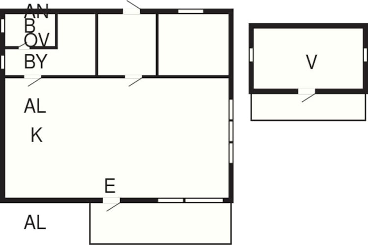 6 person holiday home in HAKENÄSET-By Traum-Floor plan