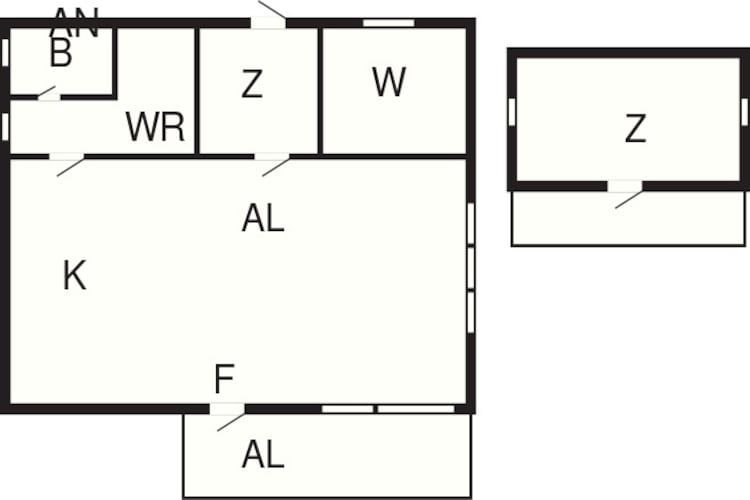 6 person holiday home in HAKENÄSET-By Traum-Floor plan