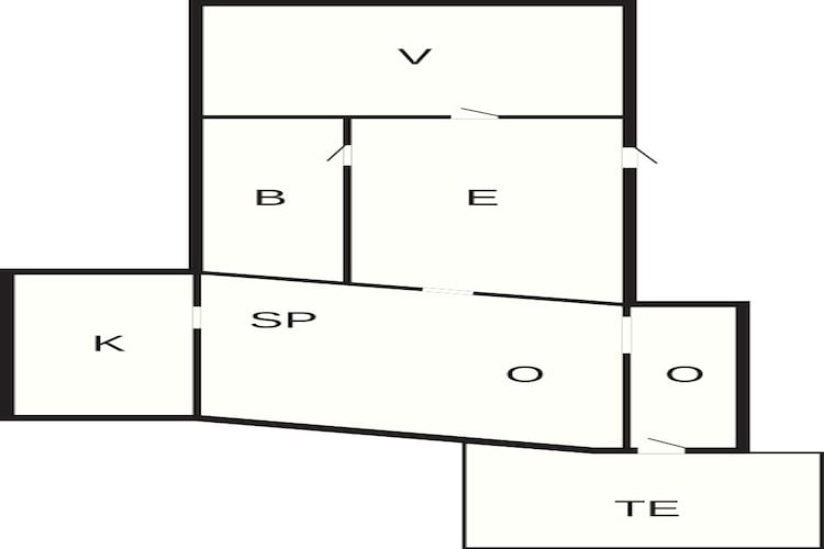4 persoons vakantie huis in Blokhus-By Traum-Plattegrond