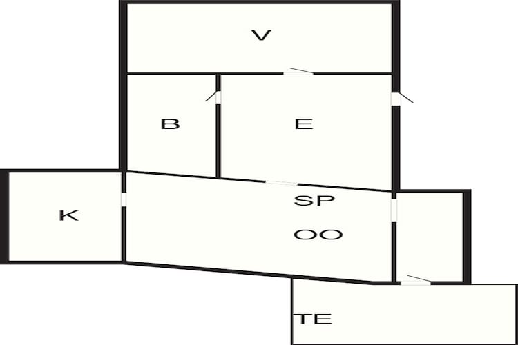 4 persoons vakantie huis in Blokhus-By Traum - Plattegrond