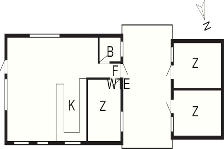 6 persoons vakantie huis in Højslev-By Traum-Plattegrond
