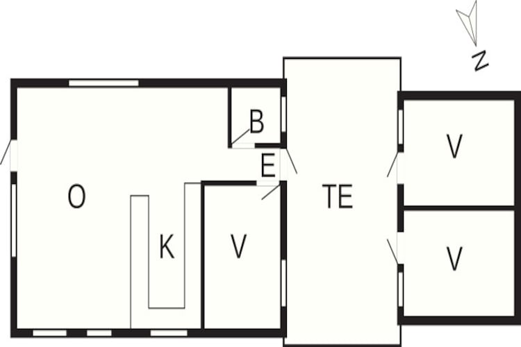 6 persoons vakantie huis in Højslev-By Traum-Plattegrond
