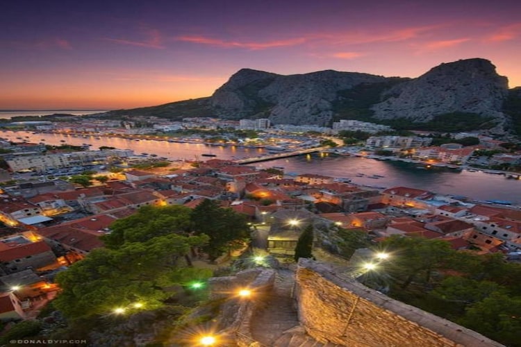 Apartmá Apartment Stipic Omis - Three Bedroom Apartment wi