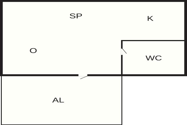 3 persoons vakantie huis in BERGKVARA-By Traum-Plattegrond