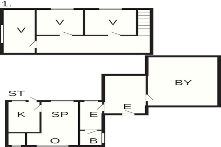 6-Personen-Haus in Ærøskøbing-By - Grundriss