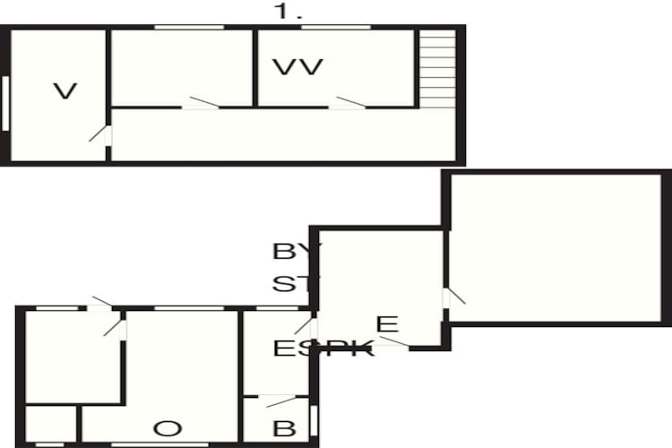 6-Person Home in Ærøskøbing-By - Floor plan