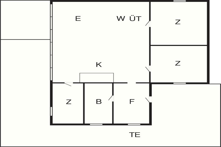 6 persoons vakantie huis in Farsø-By Traum-Plattegrond