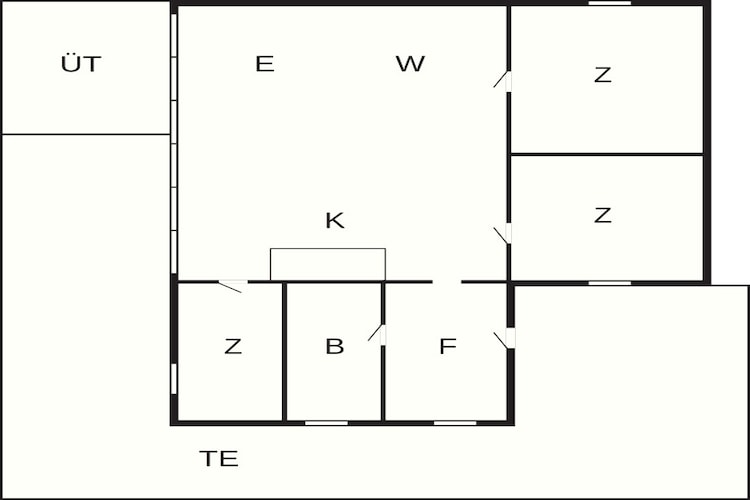 6 persoons vakantie huis in Farsø-By Traum-Plattegrond