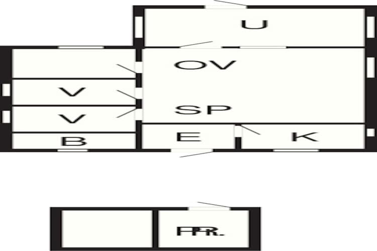 5 Personen Ferienhaus in Rørvig-By Traum - Grundriss