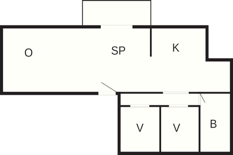 4 persoons vakantie huis in Blokhus-By Traum-Plattegrond