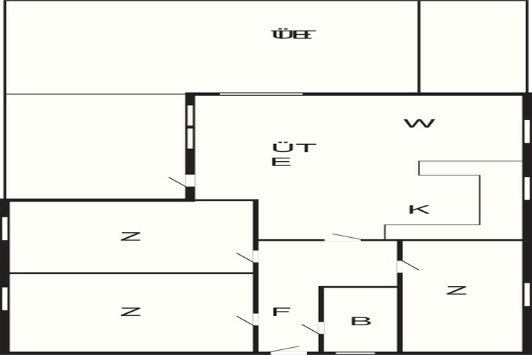 6 persoons vakantie huis in Roslev-By Traum-Plattegrond