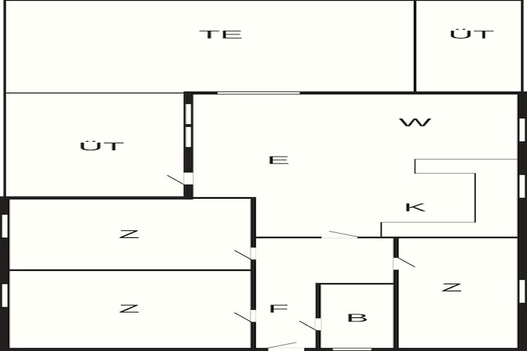 6 persoons vakantie huis in Roslev-By Traum-Plattegrond
