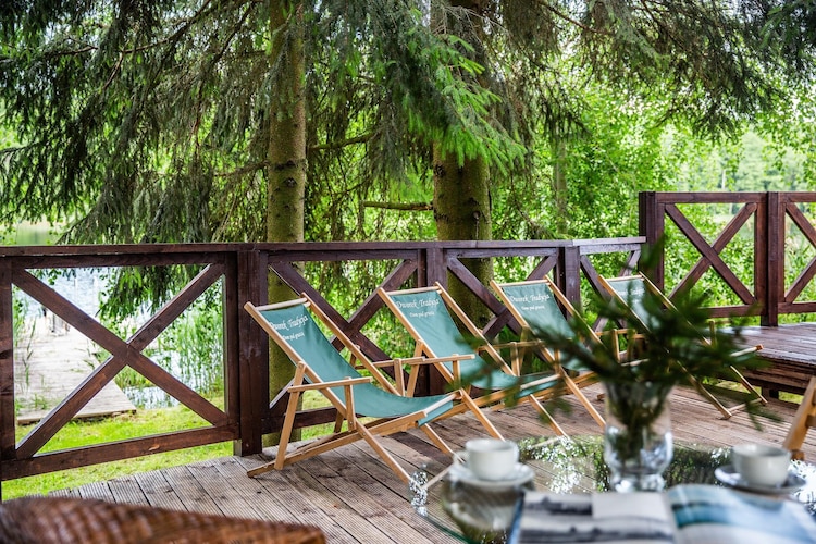 Dom pod Gruszą dla 4 os Klępnica - Terrasse / balcon