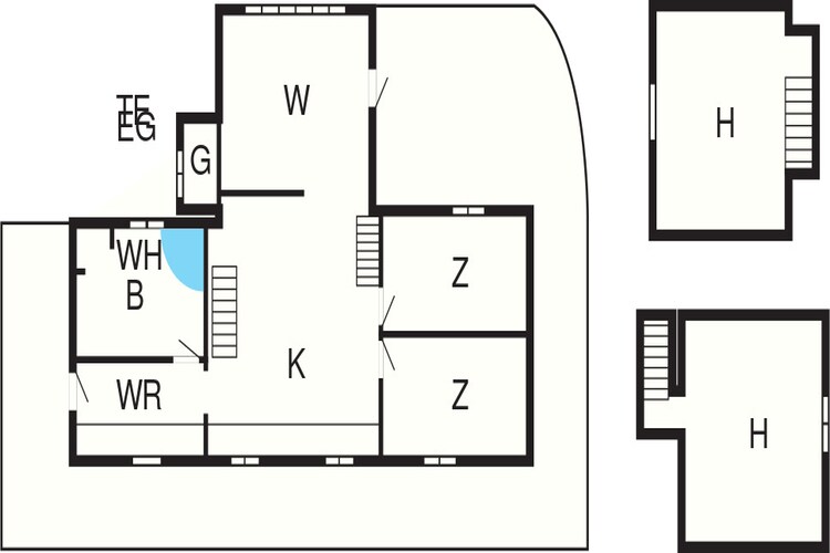 6 persoons vakantie huis in Nykøbing M-By Traum-Plattegrond
