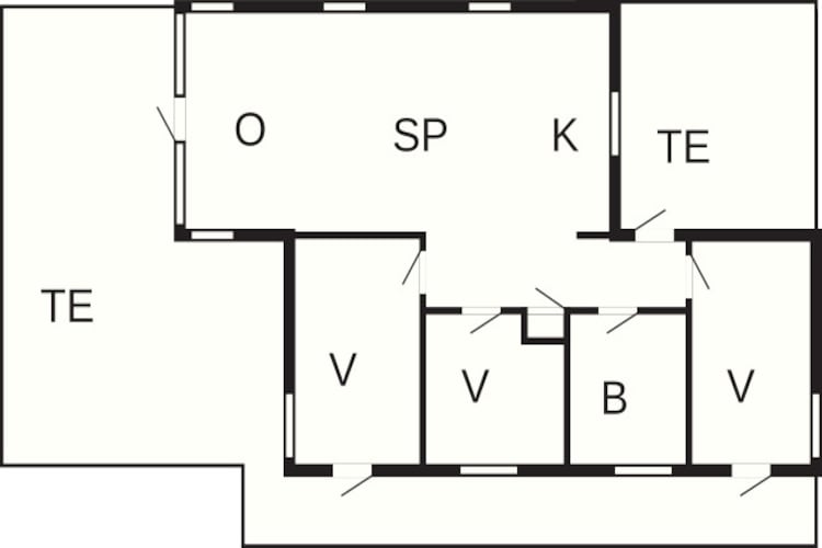 6 persoons vakantie huis in Vestervig-By Traum-Plattegrond