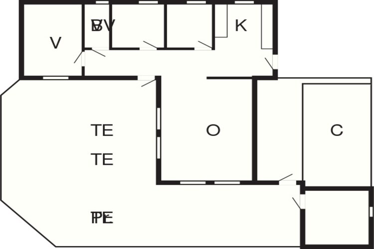 6 persoons vakantie huis in Hemmet-By Traum-Plattegrond