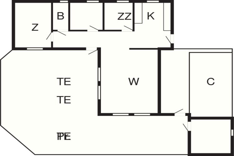 6 persoons vakantie huis in Hemmet-By Traum - Plattegrond