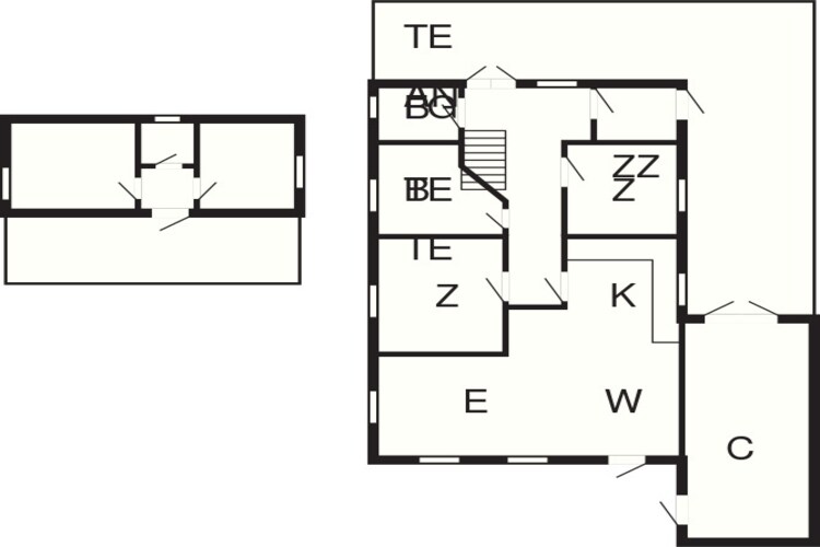10 persoons vakantie huis in Marstal-By Traum - Plattegrond